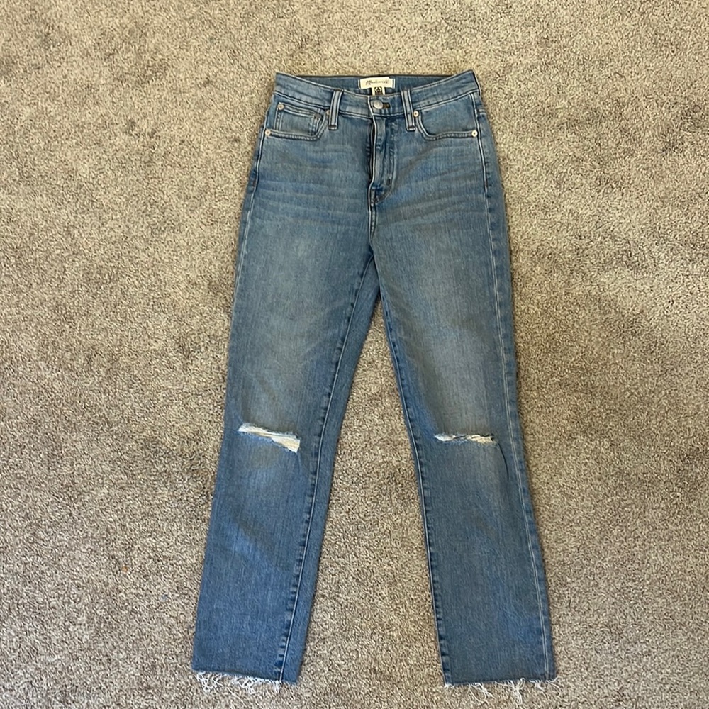 Madewell - The High Rise Slim Crop Boyjean